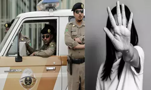 സൗദിയിൽ രാത്രി യുവതിയെ പിന്തുടർന്ന് ശല്യം ചെയ്തു; കുതറിയോടാൻ ശ്രമിച്ചിട്ടും നടന്നില്ല; ഒടുവിൽ ദൃശ്യങ്ങൾ വൈറലായതും എട്ടിന്റെ പണി; കുടുങ്ങിയത് പാക്കിസ്ഥാനികളെന്ന് പോലീസ്