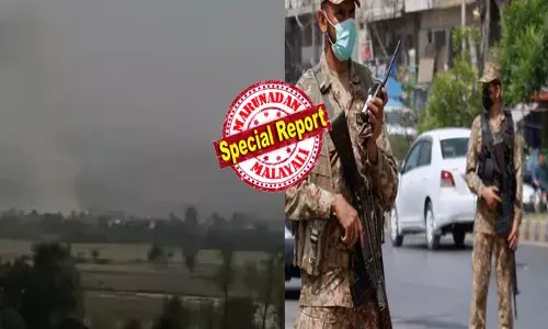 പാക്കിസ്ഥാനെ വിറപ്പിച്ച് വീണ്ടും ചാവേർ ആക്രമണം; സൈനിക വാഹന വ്യൂഹത്തിന് സമീപം ഉഗ്ര സ്ഫോടനം; 16 സൈനികർ ദാരുണമായി കൊല്ലപ്പെട്ടു; നിരവധി പ്രദേശവാസികൾക്കും പരിക്ക്; പൊട്ടിത്തെറി ശബ്ദം കേട്ട് ആളുകൾ കുതറിയോടി; ചിന്നിച്ചിതറിയ നിലയിൽ ശരീര ഭാഗങ്ങൾ; പിന്നിൽ താലിബാന്റെ ഉപവിഭാഗമെന്ന് അധികൃതർ