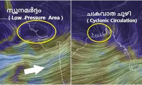 അറബിക്കടലില്‍ പുതിയ ന്യൂനമര്‍ദ്ദം; കേരളത്തില്‍ അഞ്ച് ദിവസം കൂടി ശക്തമായ മഴയ്ക്ക് സാധ്യത; ഇന്ന് അഞ്ച് ജില്ലകളില്‍ യെല്ലോ അലേര്‍ട്ട്; കള്ളക്കടല്‍ പ്രതിഭാസത്തിനും സാധ്യത