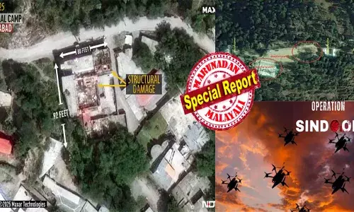 പുലർച്ചെ ഭീകരകേന്ദ്രങ്ങൾ ലക്ഷ്യമാക്കി പറന്ന ആ ഡ്രോണുകൾ; സ്പോട്ടിലെത്തി എല്ലാം കിറു കൃത്യമായി പോയിന്റ് ഔട്ട് ചെയ്ത് ബ്ലാസ്റ്റ്; മിനിറ്റുകളുടെ വ്യത്യാസത്തിൽ തവിടുപൊടിയായത് ജെയ്ഷെ മുഹമ്മദിന്റെ അടക്കം താവളങ്ങൾ; അതിശയിപ്പിച്ച് ഓപ്പറേഷൻ സിന്ദൂർ മിഷൻ; ഇന്ത്യയുടെ മിന്നൽ പിളർ പാക്കികളുടെ നെഞ്ചത്ത് തറച്ച നിമിഷം; ഉപഗ്രഹചിത്രങ്ങൾ പുറത്തുവിട്ട് അധികൃതർ