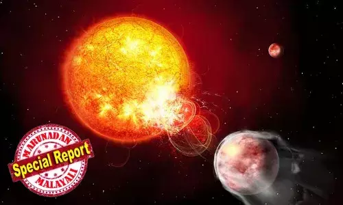 ഭ്രമണപഥം സൂര്യനേക്കാള്‍ ശക്തമായ ഒരു നക്ഷത്രത്തിന് ചുറ്റും; ഓരോ തവണയും ഭ്രമണം ചെയ്യുമ്പോള്‍ വലിയ തോതിലുളള റേഡിയേഷന്‍ പ്രസരിപ്പിക്കും; മരണ ആഗ്രഹമുള്ള ഗ്രഹം കണ്ടെത്തിയെന്ന് ശാസ്ത്രജ്ഞര്‍; ഗ്രഹം സ്ഥിതി ചെയ്യുന്നത് ഭൂമിയില്‍ നിന്ന് ഏകദേശം 415 പ്രകാശവര്‍ഷം അകലെ