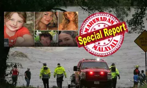 മേഘ വിസ്‌ഫോടനത്തില്‍ മിന്നല്‍ പ്രളയം; ഗ്വാഡലൂപ്പ് നദിയിലെ ജലം ക്രമാതീതമായി ഉയര്‍ന്നു; 30 അടിയോളം ഉയര്‍ന്ന ജലം പാഞ്ഞെത്തിയത് കുട്ടികളുടെ വേനല്‍ കാല ക്യാമ്പില്‍; കാറുകളും ടെന്റുകളും എല്ലാം ഒഴുകി പോയി; 13 മരണം സ്ഥിരീകരിച്ചു; ദുരന്തത്തിന് ഇരയായവര്‍ ഏറെയും പെണ്‍കുട്ടികള്‍; മരണം ഉയരാന്‍ സാധ്യത; ടെക്‌സാസില്‍ അപ്രതീക്ഷിത ദുരന്തം