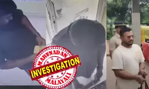 എടിഎമ്മം മെഷിനീല്‍ നോട്ടുകള്‍ വരുന്നിടത്ത് പ്രത്യേകം തയ്യാറാക്കിയ ബോക്‌സുകള്‍ വയ്ക്കും; ആളുകള്‍ക്ക് നോട്ടുകള്‍ എണ്ണുന്ന ശബ്ദവും പണം എടുക്കാനുള്ള നിര്‍ദ്ദേശവും ലഭിക്കും; എന്നാല്‍ പണം മാത്രം കിട്ടില്ല; അതിവിദഗ്ധമായ മോഷണം; പക്ഷേ സിസിടിവി പണി പറ്റിച്ചു; സംഭവത്തില്‍ രണ്ട് പേര്‍ പിടിയില്‍