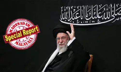 ഇസ്രായേലുമായുള്ള യുദ്ധത്തിന് ശേഷം ആദ്യമായി പൊതുവേദിയില്‍ പ്രത്യക്ഷപ്പെട്ട് ഇറാന്‍ പരമോന്നത നേതാവ് ഖാമേനി; പള്ളിക്കുള്ളില്‍ മുഹറത്തിന്റെ ഭാഗമായുള്ള ചടങ്ങുകളില്‍ ഖമേനി പങ്കെടുത്തു; ദൃശ്യങ്ങള്‍ പുറത്തുവിട്ട് ഇറാന്റെ ദേശീയ ടെലിവിഷന്‍;  പരമോന്നത നേതാവ് ചടങ്ങില്‍ സംബന്ധിച്ചത് കറുത്ത വസ്ത്രമണിഞ്ഞ്; ആര്‍ത്തുവിളിച്ച് ജനം