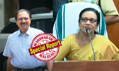 സസ്‌പെന്‍ഷന്‍ റദ്ദാക്കിയെന്ന് സിന്‍ഡിക്കേറ്റ് അറിയിച്ചതോടെ വൈകീട്ട് 4.30ന് വീണ്ടും ചുമതല ഏറ്റെടുത്തു രജിസ്ട്രാര്‍;   പ്രമേയം പാസാക്കിയത് വിസിയുടെ സാന്നിധ്യത്തിലെന്ന് സിന്‍ഡിക്കേറ്റ് വാദം; അംഗീകരിക്കാതെ വിസിയും; കേരളാ യൂണിവേഴ്‌സിറ്റിയില്‍ രാഷ്ട്രീയ നാടകം തുടരുന്നു; നാളത്തെ ഹൈക്കോടതി തീരുമാനം നിര്‍ണായകം