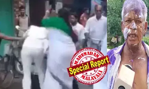 കേരളത്തില്‍ പ്രതിഷേധങ്ങളെ തല്ലിയമര്‍ത്തും, ബംഗാളിലെ കഥ വേറെ! ബംഗാളില്‍ മുതിര്‍ന്ന സിപിഎം നേതാവിനെ സ്ത്രീകള്‍ തെരുവിലിട്ട് തല്ലിച്ചതച്ചു; ചോദിക്കാനും പറയാനും ആരുമല്ലാത്ത അവസ്ഥ; തല്ലിയത് ടിഎംസി നേതാവ് ആയതിനാല്‍ നടപടിയെടുക്കാതെ പോലീസും