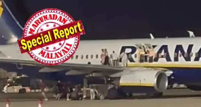ടേക്ക് ഓഫിനിടയില്‍ പിന്‍ഭാഗത്ത് വലിയ ശബ്ദം; പെട്ടെന്ന് രക്ഷപ്പെടാന്‍ അലറി വിളിച്ച് എയര്‍ ഹോസ്റ്റസുമാര്‍; ജീവനും കൊണ്ടൊരാള്‍ ചാടിയത് ചിറകില്‍ നിന്ന്: മാഞ്ചസ്റ്ററിലേക്ക് പറക്കാന്‍ തുടങ്ങിയ റയ്ന്‍ എയര്‍ വിമാനത്തില്‍ പെട്ടവരുടെ ദുരിത കഥ