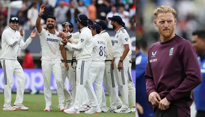 മത്സരം പുരോഗമിക്കും തോറും എഡ്ജ്ബാസ്റ്റണിലെ പിച്ച് സബ്കോണ്ടിനെന്റല് പിച്ചായി മാറി; അത് സന്ദര്ശകര് മുതലാക്കി;  പൊന്നാപുരം കോട്ടയില് തോറ്റതിന്റെ കാരണം പറഞ്ഞ് ബെന് സ്റ്റോക്ക്സ്;  പരാജയം അംഗീകരിക്കൂ എന്ന് ഇന്ത്യന് ആരാധകര് മത്സരം പുരോഗമിക്കും തോറും എഡ്ജ്ബാസ്റ്റണിലെ പിച്ച് സബ്കോണ്ടിനെന്റല് പിച്ചായി മാറി; അത് സന്ദര്ശകര് മുതലാക്കി;  പൊന്നാപുരം കോട്ടയില് തോറ്റതിന്റെ കാരണം പറഞ്ഞ് ബെന് സ്റ്റോക്ക്സ്;  പരാജയം അംഗീകരിക്കൂ എന്ന് ഇന്ത്യന് ആരാധകര്