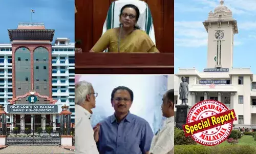 ഒരു കസേരയും രണ്ട് റജിസ്ട്രാറും! കേരള സര്‍വകലാശാലയില്‍ പൊരിഞ്ഞ പോര്; ഗവര്‍ണറുടെ തീരുമാനം നിര്‍ണായകം;  സിന്‍ഡിക്കേറ്റ് തീരുമാനത്തില്‍ ഇടപെടാതെ ഹൈക്കോടതി; വി സിക്ക് ചാന്‍സലറെ സമീപിക്കാം; ഹര്‍ജി പിന്‍വലിച്ച് അനില്‍ കുമാര്‍; ജഡ്ജിയ്ക്കെതിരെ ഫേസ്ബുക്ക് പോസ്റ്റിട്ട സിന്‍ഡിക്കേറ്റംഗത്തെ വിമര്‍ശിച്ച് ഹൈക്കോടതി