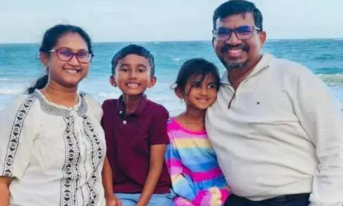 മിനി ട്രക്കുമായി കൂട്ടിയിടിച്ച് കാറിനു തീപിടിച്ചു; അമേരിക്കയില്‍ ഇന്ത്യന്‍ വംശജരായ നാലംഗ കുടുംബം ദാരുണമായി മരിച്ചു