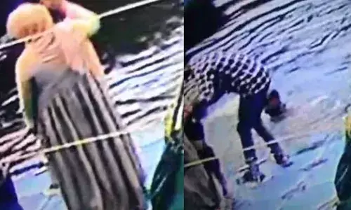 ബോട്ടിങ്ങിനായി കാത്തുനില്‍ക്കുന്നതിനിടെ അമ്മയുടെ കൈവിട്ട് മുന്നോട്ട് ഓടി; പൂക്കോട് തടാകത്തില്‍വീണ കുഞ്ഞിന് രക്ഷകനായത് ജീവനക്കാരന്‍