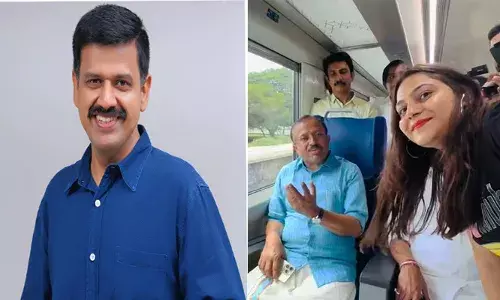 വി. മുരളീധരന് ജ്യോതി മല്‍ഹോത്രയെ അറിയാം; നിങ്ങള്‍ എത്ര മറച്ചു വയ്ക്കാന്‍ ശ്രമിച്ചാലും സത്യം പുറത്ത് വരും; വന്ദേ ഭാരത് ഉദ്ഘാടനത്തിന് വേണ്ടി മാത്രം വിമാനത്താവളം പോലുമില്ലാത്ത കാസര്‍കോട് ജ്യോതിയെ എത്തിച്ചതാരാണ്? ആരോപണവുമായി സന്ദീപ് വാര്യര്‍