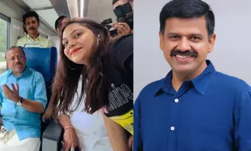 ജ്യോതി മല്‍ഹോത്രയെ എത്തിച്ചത് വി മുരളീധരന്റെ പിആര്‍ വര്‍ക്കിന്; ശരീരഭാഷ തന്നെ പ്രതിരോധത്തിലായതിന്റെ സൂചന;  കടുത്ത  ആരോപണങ്ങളുമായി കോണ്‍ഗ്രസ് നേതാവ് സന്ദീപ് വാര്യര്‍