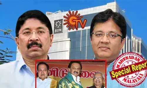 800 കോടിയും ചെന്നൈ എലൈറ്റ് ബോട്ട് ക്ലബ് ഏരിയയില്‍ നാല് പ്ലോട്ടുകളും ദയാനിധി മാരന്! എന്തിനും ഏതിനും കരുണാനിധി കൂടെ കൊണ്ടു പോയ സഹോദരിയുടെ മകന്‍; കസിന്റെ മക്കളുടെ ഓഹരി തമ്മിലടിയില്‍ സ്റ്റാലിന്‍ ഇടപെട്ടു; വീരമണിയും എന്‍ റാമും മധ്യസ്ഥരായി; സണ്‍ ടിവിയിലെ അടി തീര്‍ന്നു; മാരന്‍ കുടുംബത്തില്‍ ഒത്തുതീര്‍പ്പ്