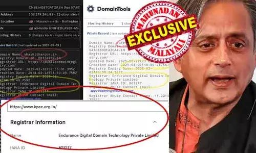 കേരളത്തില്‍ ഭരണ വിരുദ്ധ തരംഗം; ആ സര്‍വ്വേ പ്രവചിച്ചത് കോണ്‍ഗ്രസ് മുഖ്യമന്ത്രി വരുമെന്ന്; തരൂര്‍ ഒന്നാമനായപ്പോള്‍ ഹാലിളകിയവര്‍ എന്‍ഡുറന്‍സ് ഡൊമൈനെ കൂട്ടു പിടിച്ചത് സാങ്കേതിക അബദ്ധമായി; വോട്ട് വൈബിനെ പോലെ കെപിസിസിയുടെ ഔദ്യോഗിക വെബ്‌സൈറ്റും ആ മുംബൈ കമ്പനിയുടെ പട്ടികയില്‍; ആ സര്‍വ്വേ നടത്തിയത് കനഗോലുവോ?