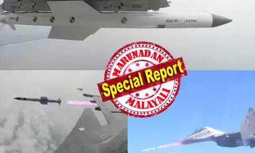 ആളില്ലാ വ്യോമസംവിധാനങ്ങളെ ആകാശത്ത് വച്ച് തന്നെ നശിപ്പിക്കും; അസ്ത്ര മിസൈല്‍ വിജയകരമായി പരീക്ഷിച്ച് ഡിആര്‍ഡിഒ; നൂറ് കിലോമീറ്ററിനപ്പുറമുള്ള വ്യോമ ലക്ഷ്യങ്ങളെ തകര്‍ക്കും:  വ്യോമപ്രതിരോധ രംഗത്ത് നിര്‍ണായക നീക്കവുമായി ഇന്ത്യ