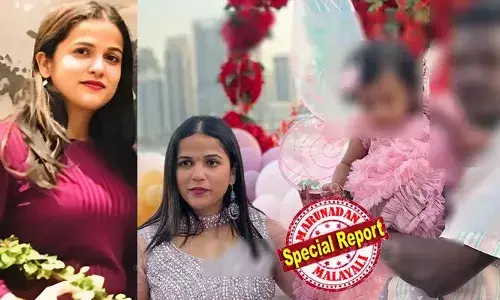 വൈഭവിയെ കഴുത്ത് ഞെരിച്ച് കൊന്ന ശേഷം കയറില്‍ കെട്ടിത്തൂക്കി; ഷാര്‍ജയില്‍ ഒന്നരവയസുകാരിയുടെ മരണത്തില്‍ പോസ്റ്റ്‌മോര്‍ട്ടം റിപ്പോര്‍ട്ട് പുറത്ത്; കുട്ടിയുടെ അമ്മ വിപഞ്ചികയുടെ പോസ്റ്റ്‌മോര്‍ട്ടം റിപ്പോര്‍ട്ട് പുറത്തുവിടാതെ പൊലീസ്; ഒപ്പം താമസിച്ചിരുന്ന ജോലിക്കാരിയെ ചോദ്യം ചെയ്യണമെന്ന് യുവതിയുടെ കുടുംബം