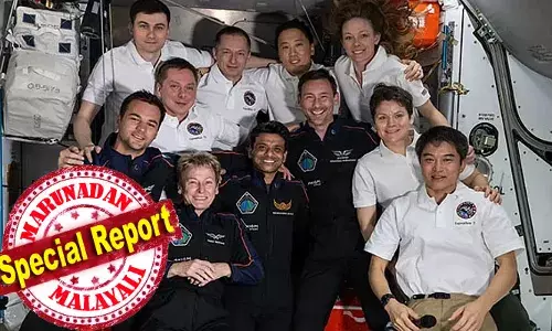 ആക്‌സിയം 4 അണ്‍ഡോകിങ് നാളെ; ഐഎസ്എസില്‍ നിന്നും യാത്രയയപ്പ് നല്‍കും; ഭൂമി തൊടുക ചൊവ്വാ വൈകിട്ട് മൂന്നിന്; തിരികെ എത്തുന്ന യാത്രികര്‍ക്ക് ഏഴ് ദിവസം നിരീക്ഷണം