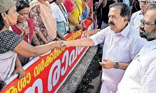 ആശാ സമരത്തിന്റെ അഞ്ചാം ഘട്ടം; 1000 പ്രതിഷേധ സദസ്സിന്റെ സംസ്ഥാനതല ഉദ്ഘാടനം നാളെ; രമേശ് ചെന്നിത്തല ഉദ്ഘാടനം ചെയ്യും