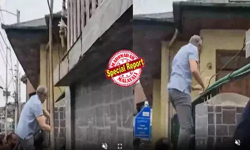 വീട്ടുതടങ്കലിന് പിന്നാലെ മതില്‍ ചാടി കടന്ന് രക്തസാക്ഷി സ്മാരകത്തില്‍ ആദരാഞ്ജലികള്‍ അര്‍പ്പിച്ച് ഒമര്‍ അബ്ദുള്ള; സ്മാരകത്തിന്റെ ഗേറ്റ് അടച്ചിട്ട് മുഖ്യമന്ത്രിയെ വിലക്കി ലഫ്റ്റനന്റ് ഗവര്‍ണര്‍; നാടകീയ സംഭവങ്ങള്‍ക്കിടെ രാഷ്ട്രീയ വാക്‌പോരും; ഭീകരവാദികളെ ആദരിക്കലെന്ന് ബിജെപി; ഏറ്റുമുട്ടലിന് പിന്നില്‍