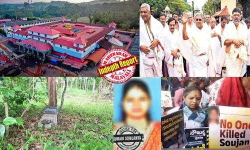 ദര്‍ശനത്തിന് എത്തുന്ന സ്ത്രീകളെ ചിലന്തിവലയിലെന്ന പോലെ പിടിച്ച്, ബലാത്സംഗം ചെയ്ത് കൊല്ലുന്നോ? നിരവധി മൃതദേഹങ്ങള്‍ കുഴിച്ചിട്ടുവെന്ന് വെളിപ്പെടുത്തല്‍; മലയാളി യുവതിയുടെ മൃതദേഹം കണ്ടെത്തിയത് കാലുവെട്ടിയ നിലയില്‍; മഞ്ജുനാഥ സന്നിധിയോ മരണ സാകേതമോ? ധര്‍മ്മസ്ഥയിലെ കൂട്ടക്കൊലകള്‍ക്ക് പിന്നിലാര്?