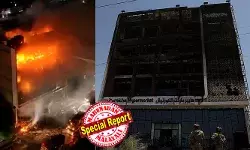 എയര് കണ്ടീഷനിംഗ് യൂണിറ്റ് പൊട്ടിത്തെറിച്ചു; ഇറാഖില് ഹൈപ്പര് മാര്ക്കറ്റില് തീപിടിത്തം; 61 പേര്ക്ക് ദാരുണാന്ത്യം; 11 പേരെ കാണാതായി; ആറ് നില കെട്ടിടത്തിന്റെ മുഴുവന് ബ്ലോക്കും കത്തിനശിച്ചതായി റിപ്പോര്ട്ടുകള് എയര് കണ്ടീഷനിംഗ് യൂണിറ്റ് പൊട്ടിത്തെറിച്ചു; ഇറാഖില് ഹൈപ്പര് മാര്ക്കറ്റില് തീപിടിത്തം; 61 പേര്ക്ക് ദാരുണാന്ത്യം; 11 പേരെ കാണാതായി; ആറ് നില കെട്ടിടത്തിന്റെ മുഴുവന് ബ്ലോക്കും കത്തിനശിച്ചതായി റിപ്പോര്ട്ടുകള്