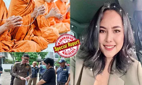 ബുദ്ധസന്ന്യാസിമാരെ വശീകരിച്ച് കിടപ്പറയില്‍ എത്തിച്ചു; ലൈംഗിക കേളികള്‍ വീഡിയോയില്‍ സ്വയം ചിത്രീകരിച്ചു; എല്ലാ സന്ന്യാസിമാരോടും പറഞ്ഞത് പ്രണയമെന്ന്; കെണിയില്‍ വീണവരില്‍ നിന്ന് പണത്തിന് പുറമേ ബെന്‍സ് കാര്‍ വരെ സമ്മാനം; പിണങ്ങിയവരെ ബ്ലാക്‌മെയില്‍ ചെയ്ത് പണം തട്ടി; തായ്‌ലന്‍ഡിനെ ഞെട്ടിച്ച് യുവതിയുടെ 101 കോടിയുടെ ഹണിട്രാപ്പ് തട്ടിപ്പ്