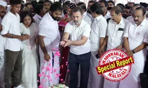 മരണത്തില്‍ പോലും ഒരാള്‍ക്ക് വിജയം ഉണ്ടാകുന്നു എന്നതിന്റെ ഉദാഹരണമാണ് ഉമ്മന്‍ചാണ്ടി; പുതുപ്പള്ളിയുടെ മനസാണ് കേരളത്തിന്റെയും രാജ്യത്തിന്റെയുമെന്ന് ചാണ്ടി ഉമ്മന്‍; ഉമ്മന്‍ചാണ്ടി എന്ന ഒരു സംസ്‌കാരം തന്നെ കോണ്‍ഗ്രസില്‍ വന്നു കൊണ്ടിരിക്കുന്നുവെന്ന് മറിയാമ്മ;  കല്ലറയില്‍ പുഷ്പാര്‍ച്ചന നടത്തി രാഹുല്‍ ഗാന്ധി; അനുസ്മരിച്ച് കോണ്‍ഗ്രസ് നേതാക്കള്‍