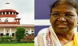 നിയമസഭകള് പാസാക്കുന്ന ബില്ലുകളില് തീരുമാനമെടുക്കാന് ഭരണഘടനയില് നിര്ദേശിക്കാത്ത സമയപരിധി സുപ്രീംകോടതിക്ക് നിര്വചിക്കാനാകുമോ? രാഷ്ട്രപതിയും ഗവര്ണര്മാരും വിവേചന അധികാരം ഉപയോഗിക്കുന്നത് ബഹുമുഖ ഘടകങ്ങള് കണക്കിലെടുത്ത്; രാഷ്ട്രപതിയുടെ റഫറന്സ് ചൊവ്വാഴ്ച സുപ്രീം കോടതിയില് നിയമസഭകള് പാസാക്കുന്ന ബില്ലുകളില് തീരുമാനമെടുക്കാന് ഭരണഘടനയില് നിര്ദേശിക്കാത്ത സമയപരിധി സുപ്രീംകോടതിക്ക് നിര്വചിക്കാനാകുമോ? രാഷ്ട്രപതിയും ഗവര്ണര്മാരും വിവേചന അധികാരം ഉപയോഗിക്കുന്നത് ബഹുമുഖ ഘടകങ്ങള് കണക്കിലെടുത്ത്; രാഷ്ട്രപതിയുടെ റഫറന്സ് ചൊവ്വാഴ്ച സുപ്രീം കോടതിയില്