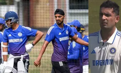 ഇടം കൈയിലെ വിരലുകള്‍ക്ക് പരിക്കേറ്റ അര്‍ഷ്ദീപ് സിങ് പുറത്ത്; മാഞ്ചസ്റ്റര്‍ ടെസ്റ്റില്‍ പ്ലേയിംഗ് ഇലവനില്‍ ഇടംപിടിച്ചേക്കുമെന്ന റിപ്പോര്‍ട്ടുകള്‍ക്കിടെ യുവതാരത്തിന് തിരിച്ചടി;  അന്‍ഷൂല്‍ കാംബോജ് ഇന്ത്യന്‍ ടീമിനൊപ്പം ചേരും