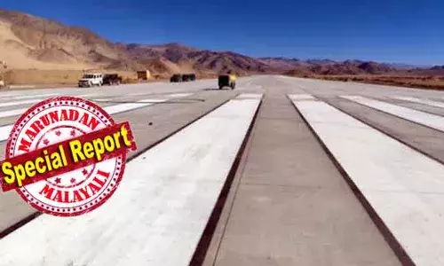 സ്ഥിതി ചെയ്യുന്നത് ഏകദേശം 13,700 അടി ഉയരത്തില്‍; പ്രതിരോധസേനയെ വേഗത്തില്‍ സജ്ജമാക്കുന്നതിനും മേഖലയിലെ തന്ത്രപരമായ കഴിവുകള്‍ വര്‍ധിപ്പിക്കുന്നതിനും സഹായകം; ചൈനീസ് ഭീഷണി മുന്നില്‍ കണ്ടുള്ള വിമാനത്താളം; ഇന്ത്യയിലെ ഏറ്റവും ഉയരം കൂടിയ വിമാനത്താവളം ലഡാക്കില്‍ ഉടന്‍ സജ്ജമാകും