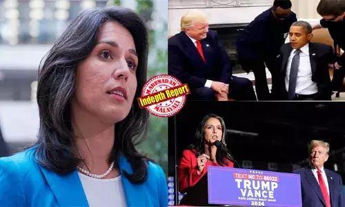 പുടിനുമായും ബാഷര്‍ അല്‍അസദുമായും ബന്ധമുള്ള വിവാദ വനിത; ഡെമോക്രാറ്റ് പക്ഷം വിട്ട് ട്രംപിന്റെ വലംകൈ; ഒബാമയെ ജയിലിലാക്കാന്‍ നീക്കം; അമേരിക്കയിലെ രണ്ടാമന്‍; അടുത്ത യുഎസ് പ്രസിഡന്റാവുക ഈ ഹിന്ദുമതവിശ്വാസിയായ വനിതയോ! ലേഡി ട്രംപ് തുള്‍സി ഗബാര്‍ഡ് വീണ്ടും വാര്‍ത്തകളില്‍