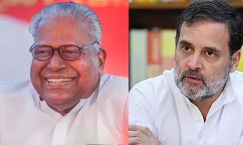 ധീരമായ തീരുമാനങ്ങളിലൂടെ രാഷ്ട്രീയത്തിന്റെ മൂല്യങ്ങൾ ഉയർത്തിപ്പിടിച്ചു; നീതിക്കും ജനാധിപത്യത്തിനും വേണ്ടി ശബ്ദമുയർത്തിയ നേതാവാണ് വി.എസ് എന്ന് രാഹുൽ ഗാന്ധി