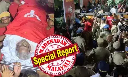 മുദ്രാവാക്യം വിളിക്കരുത്.. വീട്ടില്‍ ഒന്നിനും സൗകര്യമില്ല.. എല്ലാവരും രാവിലെ ദര്‍ബ്ബാര്‍ ഹാളിലേക്ക് വന്നാല്‍ മതി! അര്‍ദ്ധരാത്രിയിലെ കണ്ണൂര്‍ ശാസനത്തെ തള്ളി കൈമുഷ്ടി മുറുക്കി ആവേശത്തോടെ വിഎസിന്റെ വീര്യം ശബ്ദമായി ഉയര്‍ത്തിയവര്‍; ആ വിരട്ടല്‍ നടന്നില്ല; എല്ലാവരും തമ്പുരാന്‍മുക്കിലും വിഎസിനെ ഇടമുറിയാതെ കണ്ടു; സമയനിഷ്ഠയിലെ കടുംപിടിത്തം ആരുടെ ബുദ്ധി?