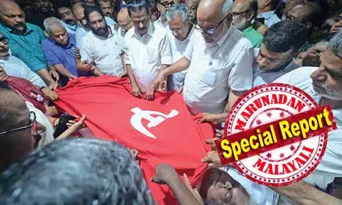 തൊഴിലാളി പാര്‍ട്ടി അത്യാധുനികതയുടെ പുതിയ കെട്ടിടത്തിലേക്ക് മാറിയത് പത്താമുദയത്തിന്; അസുഖം കാരണം തറക്കല്ലിടാന്‍ എത്തിയില്ല; ഉദ്ഘാടനവും വീട്ടിലെ വിശ്രമത്തിലായി; സ്ഥാപക നേതാവിന് സിപിഎം സംസ്ഥാന സമിതി ഓഫീസ് അവസാന യാത്രയിലും കാണാനായില്ല; കോടിയേരിയെ പോലെ വിഎസും പാര്‍ട്ടി ആസ്ഥാനത്ത് എത്താതെ മടങ്ങുമ്പോള്‍