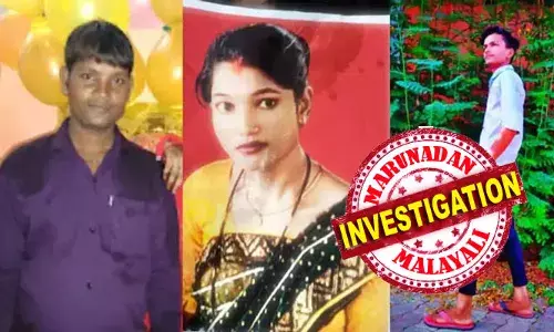 വീടിനുള്ളിൽ 3.5 അടി ആഴവും 6 അടി നീളവുമുള്ള ഒരു കുഴിയെടുത്തു; പിന്നാലെ പുതിയ ടൈലുകൾ കൊണ്ട് മൂടി; കാമുകന്‍റെ സഹായത്തോടെ ഭർത്താവിനെ കൊലപ്പെടുത്തി മൃതദേഹം ഒളിപ്പിച്ചു; യുവാവിനെ തേടി സഹോദരങ്ങൾ എത്തിയപ്പോൾ ടൈലുകളിൽ ചിലതിന് നിറംമാറ്റം; പുറത്ത് വന്നത് ഞെട്ടിക്കുന്ന കൊലപാതകം; ഭാര്യയും കാമുകനും ഒളിവിൽ