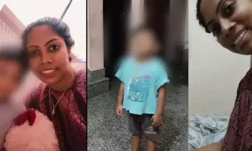 ചെമ്പല്ലിക്കുണ്ടിൽ കുഞ്ഞുമായി അമ്മ പുഴയിൽ ചാടിയ സംഭവം; രണ്ടര വയസ്സുകാരന്റെ മൃതദേഹം കണ്ടെത്തി