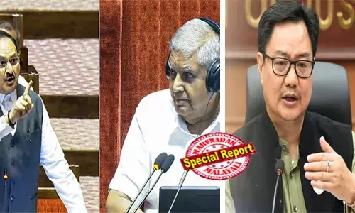 തിങ്കളാഴ്ച ഉച്ചകഴിഞ്ഞ് ഒരുമണിക്കും നാലരയ്ക്കും മധ്യേ എന്തുസംഭവിച്ചു? രാജ്യസഭയില്‍ ജെ പി നഡ്ഡയുടെ പരാമര്‍ശങ്ങള്‍ ജഗ്ദീപ് ധന്‍കറെ വേദനിപ്പിച്ചോ? നഡ്ഡയും റിജിജുവും ബിഎസി യോഗം ബഹിഷ്‌കരിച്ചോ? ജസ്റ്റിസ് യശ്വന്ത് വര്‍മ്മയെ നീക്കാന്‍ 68 പ്രതിപക്ഷ എംപിമാര്‍ ഒപ്പിട്ട നോട്ടീസ് രാജ്യസഭയില്‍ അനുവദിച്ചതില്‍ സര്‍ക്കാരിന് അതൃപ്തി; ഉപരാഷ്ട്രപതിയുടെ അസാധാരണ രാജിക്ക് പിന്നില്‍