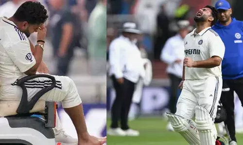 ഋഷഭ് പന്തിന്റെ കാല്‍ പാദത്തിനേറ്റ പരിക്ക് ഗുരുതരം;  വലതുകാലിലെ ചെറുവിരലിന് തൊട്ടുമുകളിലായി പൊട്ടല്‍;  ആറാഴ്ച്ച വിശ്രമം വേണ്ടിവരും;   ഇംഗ്ലണ്ടിനെതിരായ പരമ്പരയില്‍ നിന്നും താരം പുറത്ത്;  പരിക്കില്‍ വലഞ്ഞ് ടീം ഇന്ത്യ;  ബാക്ക് അപ്പ് കീപ്പറായി ഇഷാന്‍ കിഷന്‍