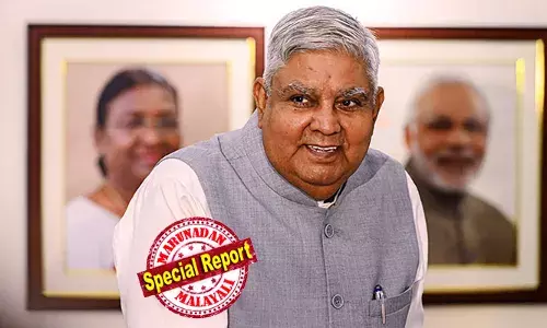 അടുത്ത രാഷ്ട്രപതിയാവാന്‍ കരുനീക്കം; ജെ.ഡി. വാന്‍സുമായി കൂടിക്കാഴ്ചയ്ക്ക് ശ്രമം; കാബിനറ്റ് മന്ത്രിമാരോട് പരുഷമായ പെരുമാറ്റം; മന്ത്രിമാരുടെ ഓഫീസില്‍ തന്റെ ചിത്രവും വയ്ക്കണമെന്നും ആവശ്യം; ജഗ്ദീപ് ധന്‍കറിന്റെ രാജിക്ക് പിന്നില്‍ ഒന്നിലേറെ കാരണങ്ങള്‍