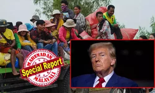 ഇന്ത്യ - പാക്കിസ്ഥാന്‍ സംഘര്‍ഷത്തെയാണ് എനിക്ക് ഓര്‍മ വരുന്നത്, അത് വിജയകരമായി അവസാനിച്ചു; സംഘര്‍ഷം തുടരുകയാണെങ്കില്‍ ഒരു വ്യാപാക കരാറിനുമില്ല;  തായ്ലന്‍ഡ് - കംബോഡിയ സംഘര്‍ഷത്തില്‍ വെടിനിര്‍ത്തല്‍ ആവശ്യപ്പെട്ട് ട്രംപ്; ഉദാഹരിച്ചത് ഇന്ത്യയെയും; സംഘര്‍ഷത്തെ തുടര്‍ന്ന് അഭയാര്‍ഥികളായത്  80,000 പേര്‍; മരണം 33 ആയി