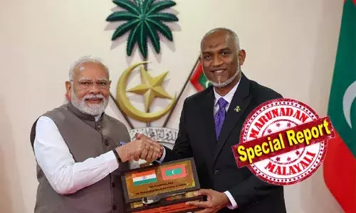 ഇന്ത്യാ വിരുദ്ധ മുദ്രാവാക്യം മുഴക്കിയ മുഹമ്മദ് മുയിസു ഇപ്പോള്‍ പറയുന്നു ഇന്ത്യയുമായി മുറിച്ചുമാറ്റാനാവാത്ത ബന്ധമെന്ന്; പ്രധാനമന്ത്രി മോദിയെ ഔദ്യോഗിക ബഹുമതി നല്‍കി ആദരിച്ചു; മോദിയുടേത് നയതന്ത്ര ബന്ധം ഊഷ്മളമാക്കിയ സന്ദര്‍ശനം; മാലദ്വീപിന് 4850 കോടി രൂപയുടെ സഹായം പ്രഖ്യാപിച്ചു ഇന്ത്യ