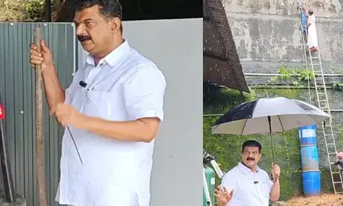 ദേ..അങ്ങോട്ട് നോക്കൂ..; വീപ്പകൾക്ക് മുകളിലേക്ക് കയറാൻ ഹെലികോപ്റ്റർ തന്നെ വേണ്ടിവരും; ഇതൊക്കെ പച്ചക്കള്ളം; ഗോവിന്ദച്ചാമിയുടെ ജയിൽച്ചാട്ടം പുനരാവിഷ്കരിച്ച് പിവി അൻവർ