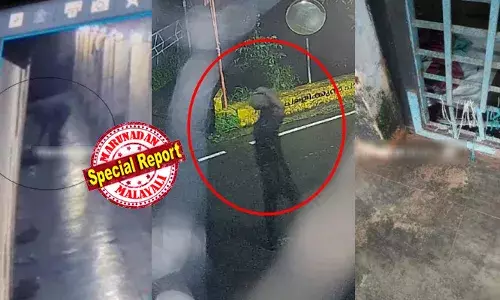 സെല്ലിലെ കമ്പി മുറിച്ച് പുറത്തിറങ്ങി;  അഴികള്‍ തല്‍സ്ഥാനത്ത് കെട്ടിവച്ചു; വലിയ ചുറ്റു മതില്‍ തുണികള്‍ കൂട്ടിക്കെട്ടി ചാടിക്കടന്നു; ഗോവിന്ദച്ചാമി ജയില്‍ ചാടുന്ന ദൃശ്യങ്ങള്‍ പുറത്ത്; പുലര്‍ച്ചെ നാലേകാല്‍വരെ ജയില്‍ വളപ്പിനുള്ളിലെ മരത്തിന് സമീപം നില്‍ക്കുന്നതും സിസിടിവി ദൃശ്യങ്ങളില്‍