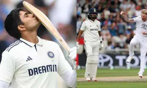 സച്ചിന്റെ പിന്‍ഗാമി? ഓള്‍ഡ് ട്രാഫോര്‍ഡില്‍ സെഞ്ചുറിയുമായി ചരിത്രം കുറിച്ച് ശുഭ്മാന്‍ ഗില്‍;  ഇംഗ്ലണ്ടില്‍ നാലാം സെഞ്ചുറിയുമായി ബ്രാഡ്മാന്റെ റെക്കോര്‍ഡിനൊപ്പം; രാഹുലിന് പിന്നാലെ ഗില്ലും മടങ്ങിയതോടെ മാഞ്ചസ്റ്ററില്‍ ഇംഗ്ലണ്ടിനെതിരെ ഇന്ത്യ പതറുന്നു