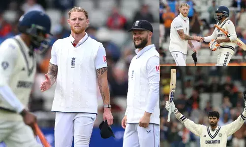 ജയത്തോളം പോന്നൊരു സമനില!  ഡക്കിനും ഗോള്‍ഡന്‍ ഡക്കിനും പിന്നാലെ എണ്ണം പറഞ്ഞ മൂന്ന് സെഞ്ചുറികള്‍; 178 റണ്‍സിന്റെ രാഹുല്‍ -  ഗില്‍ കൂട്ടുകെട്ട്;  203 റണ്‍സിന്റെ ജഡേജ - സുന്ദര്‍ കൂട്ടുകെട്ടും;  311 റണ്‍സ് ലീഡെടുത്തിട്ടും പന്തെറിഞ്ഞ് വലഞ്ഞ ഇംഗ്ലീഷുകാര്‍;  ഓള്‍ഡ് ട്രാഫഡില്‍ വീരോചിത സമനിലയുമായി ഇന്ത്യ