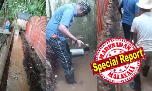 നീര്‍ച്ചാല്‍ നികത്തി കോണ്‍ക്രീറ്റ് അറകള്‍ സ്ഥാപിച്ച് പൈപ്പിട്ടത് കക്കൂസ് ടാങ്ക് നിറയാതിരിക്കാന്‍ മഴക്കാലത്ത് മാലിന്യം ഒഴുക്കി വിടാന്‍; ആലപ്പുഴ കനാലിനെ മലിനമാക്കിയത് കലുങ്കിലൂടെ എത്തിയ കോടീശ്വരന്റെ സെപ്റ്റിക് മാലിന്യം; കിടങ്ങാംപറമ്പിലെ നീര്‍ച്ചാല്‍ പുനസ്ഥാപിച്ചവര്‍ കണ്ടത് ഞെട്ടിക്കുന്ന കാഴ്ചകള്‍; കോടീശ്വരനില്‍ നിന്നും പിഴ ഈടാക്കുമോ?
