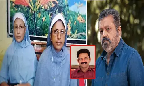 മാതാവിന്റെ തലയില്‍ സ്വര്‍ണ്ണം പൊതിഞ്ഞ ചെമ്പുകിരീടം വച്ചും കൊരട്ടിമുത്തിക്ക് പഴക്കുല നേര്‍ന്നും മുട്ടിലിഴഞ്ഞും കുരുത്തോലക്കുരിശ് കെട്ടിയും വോട്ടുപിടുത്ത കോപ്രായങ്ങളുടെ മികച്ച അഭിനേതാവ് ഇതൊന്നും കാണുന്നില്ലേ:  കന്യാസ്ത്രീകളുടെ അറസ്റ്റില്‍ വിമര്‍ശനവുമായി ജിന്റോ ജോണ്‍