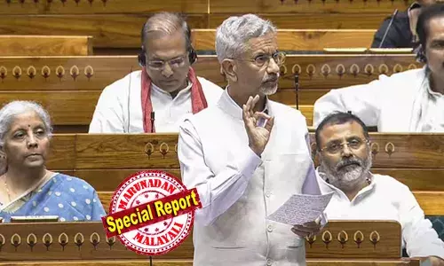 ഓപ്പറേഷന്‍ സിന്ദൂറിനിടെ മോദിയും ട്രംപും സംസാരിച്ചിട്ടില്ല; മധ്യസ്ഥ ചര്‍ച്ചക്കായി യുഎസ് ഇടപെടല്‍ ഉണ്ടായിട്ടില്ലെന്ന് എസ് ജയ്ശങ്കര്‍; ലോകരാഷ്ട്രങ്ങളോട് വിശദീകരിച്ചു; ഐക്യരാഷ്ട്രസഭയില്‍ എതിര്‍ത്തത് പാകിസ്ഥാനടക്കം വെറും മൂന്ന് രാജ്യങ്ങള്‍ മാത്രം; പാക് പൗരന്മാര്‍ക്കുള്ള വീസ നിയന്ത്രണം തുടരുമെന്നും പാര്‍ലമെന്റില്‍ കേന്ദ്ര വിദേശകാര്യ മന്ത്രി