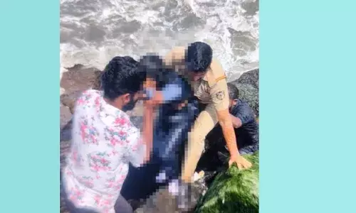 സ്‌കൂളില്‍ നിന്നും പുറത്തിറങ്ങിയ പെണ്‍കുട്ടിയെ സംശയാസ്പദമായി കണ്ടെത്തി; നീരിക്ഷിച്ച പോലീസ് കണ്ടത് കടലില്‍ ചാടി ആത്മഹത്യ ചെയ്യാനുള്ള ശ്രമം; പരാജയപ്പെടുത്തി